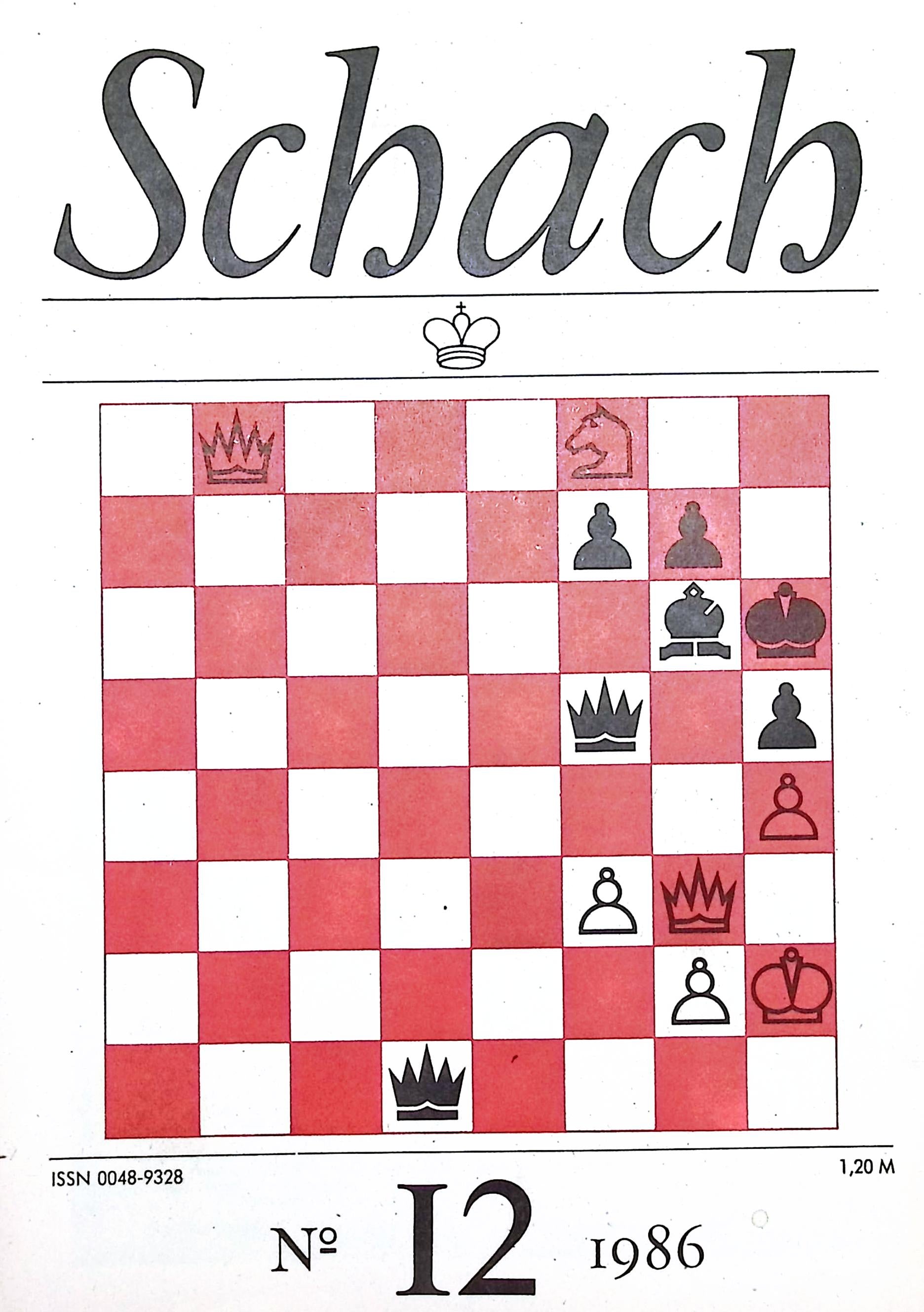 SCHACH 12/1986 – Digitale Ausgabe