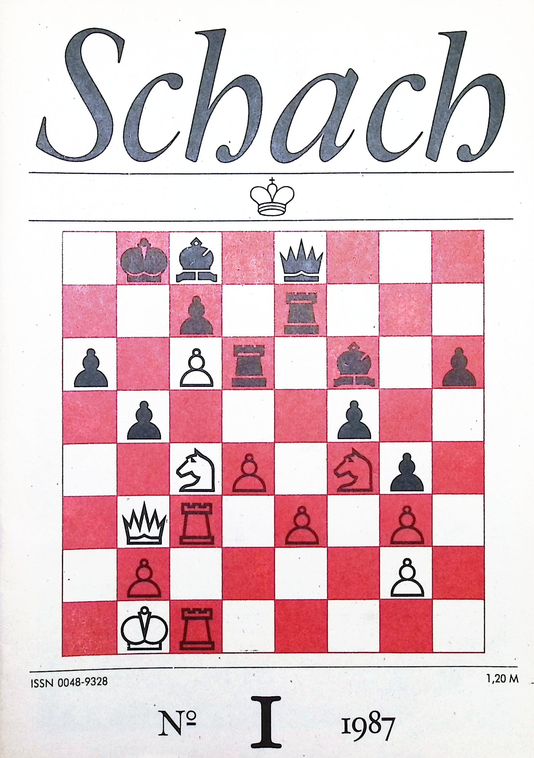SCHACH 1/1987 – Digitale Ausgabe