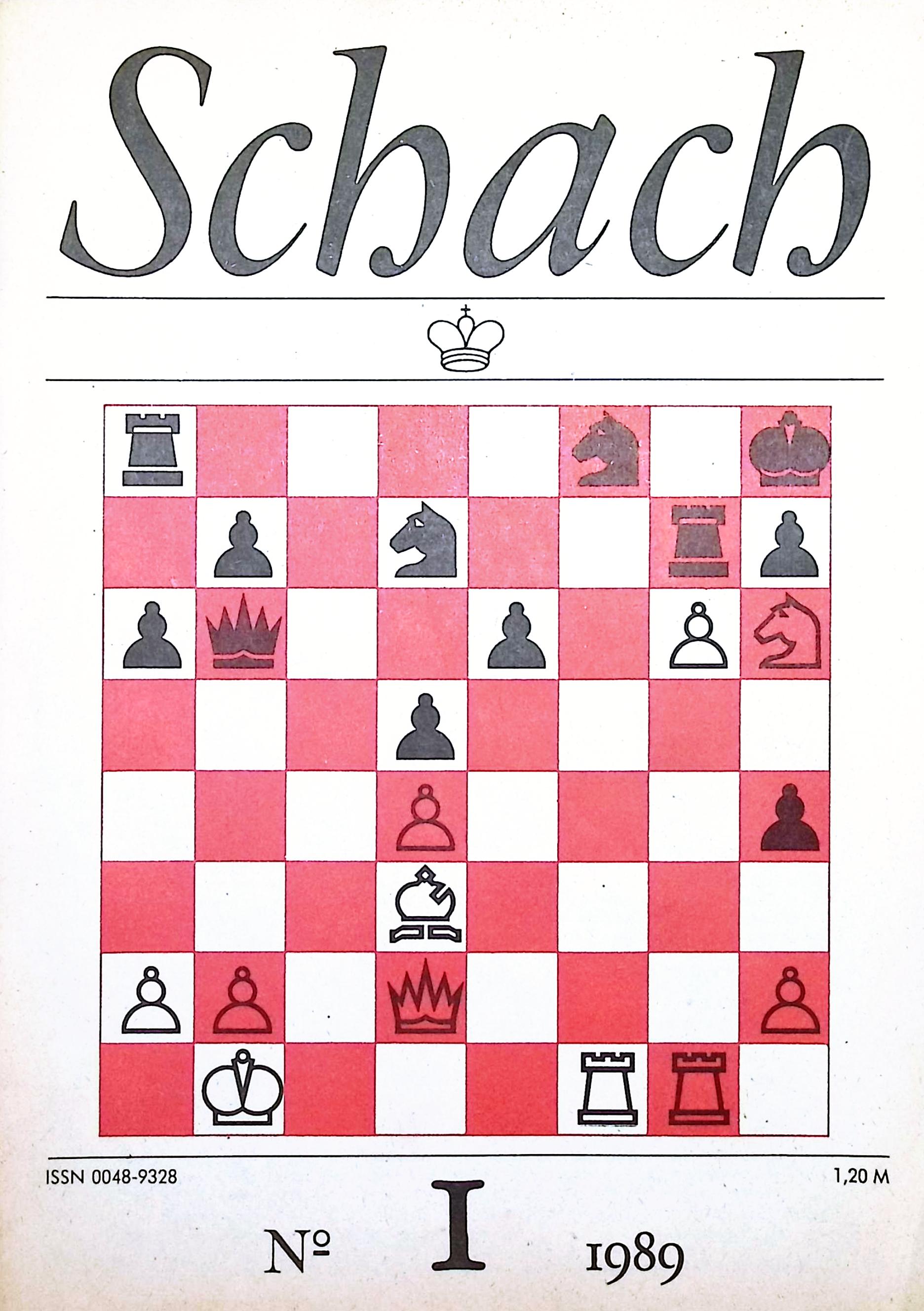 Zeitschrift SCHACH 1 / 1989 – Digitale Ausgabe