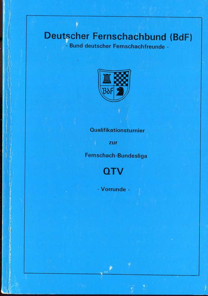 Qualifikationsturnier FS BL 91 (Antiquariat)