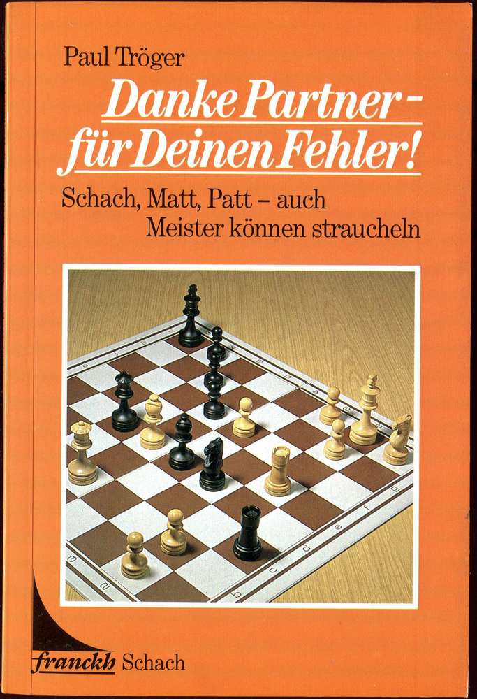 Paul Tröger Danke Partner für Deinen Fehler (Antiquariat)
