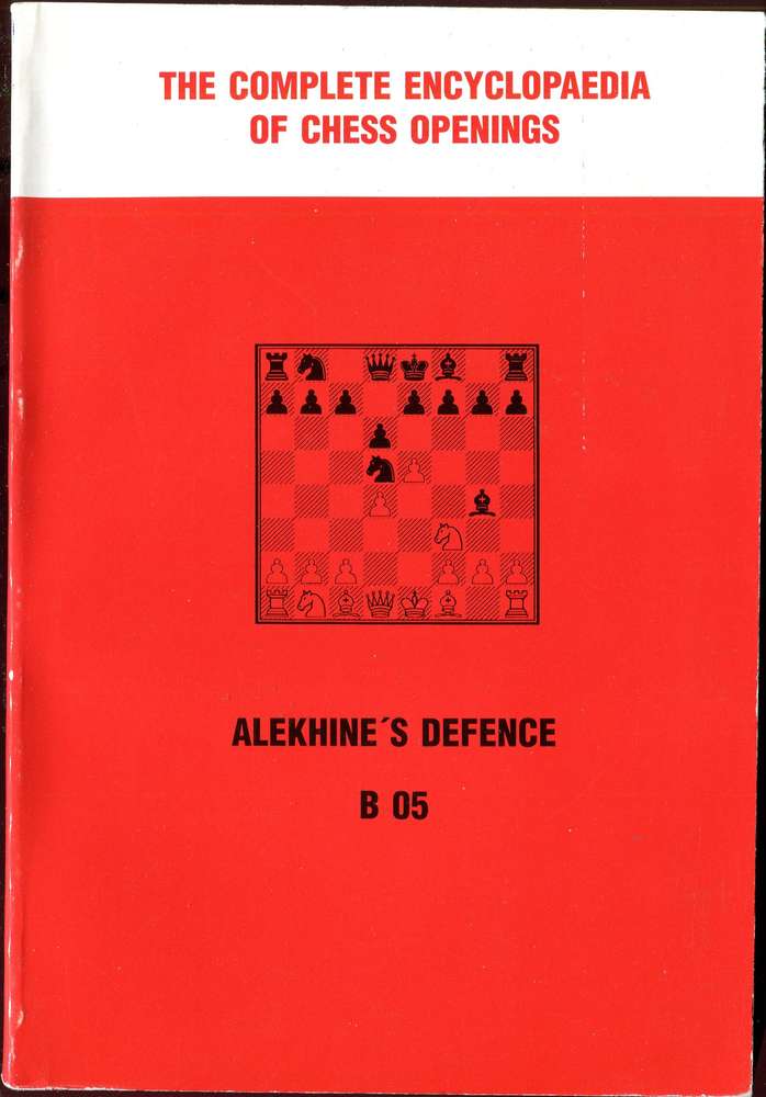Enzyklopädie Aljechin Defence B 05 (Antiquariat)
