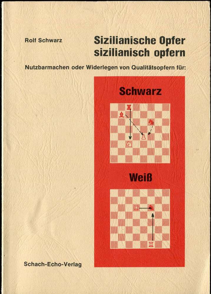 Schwarz: Sizilianische Opfer (Antiquariat)