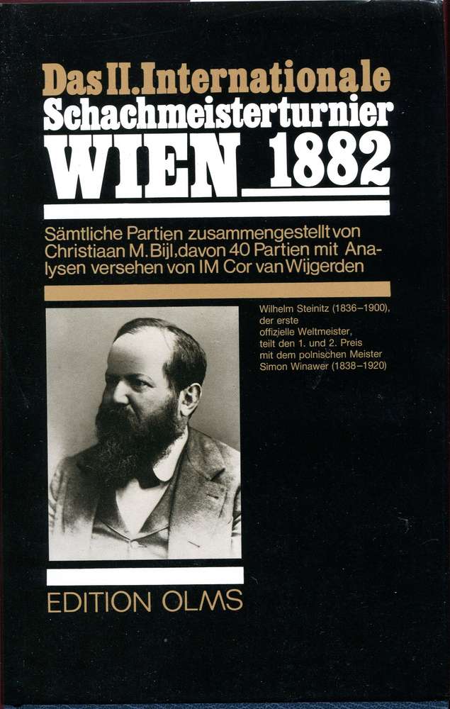 Bijl Das zweite Internationale Schachmeisterturnier Wien 1882 (Antiquariat)