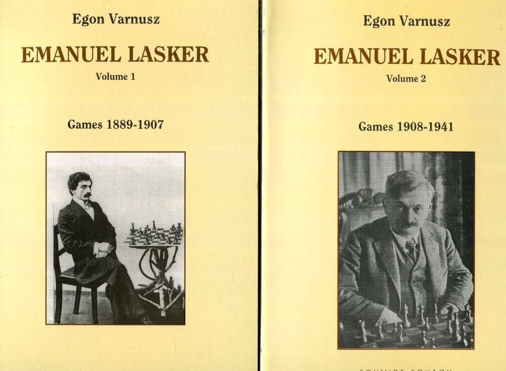Varnusz Emanuel Lasker Vol.1+2 (Antiquariat)