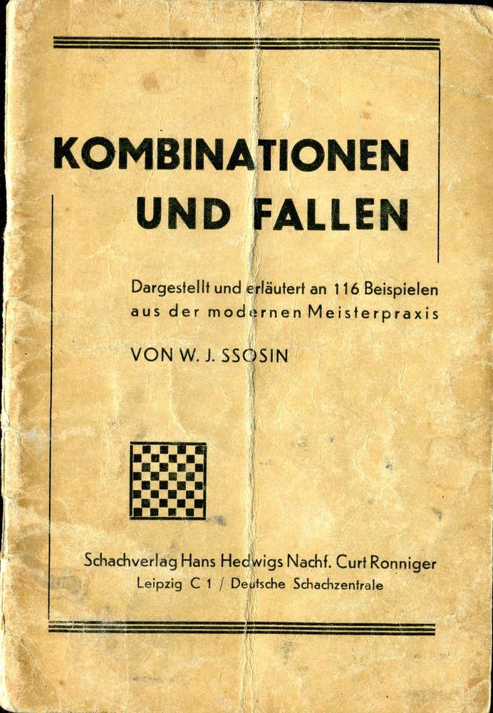 Ssosin Kombinationen und Fallen (Antiquariat)