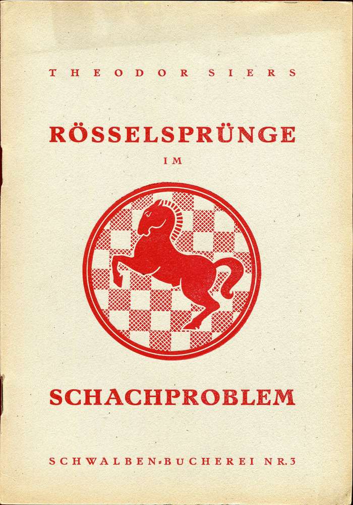 Siers Rösselsprung im Schachproblem (Antiquariat)