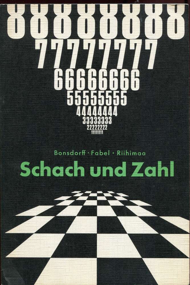 Bonsdorff u.a Schach und Zahl (Antiquariat)