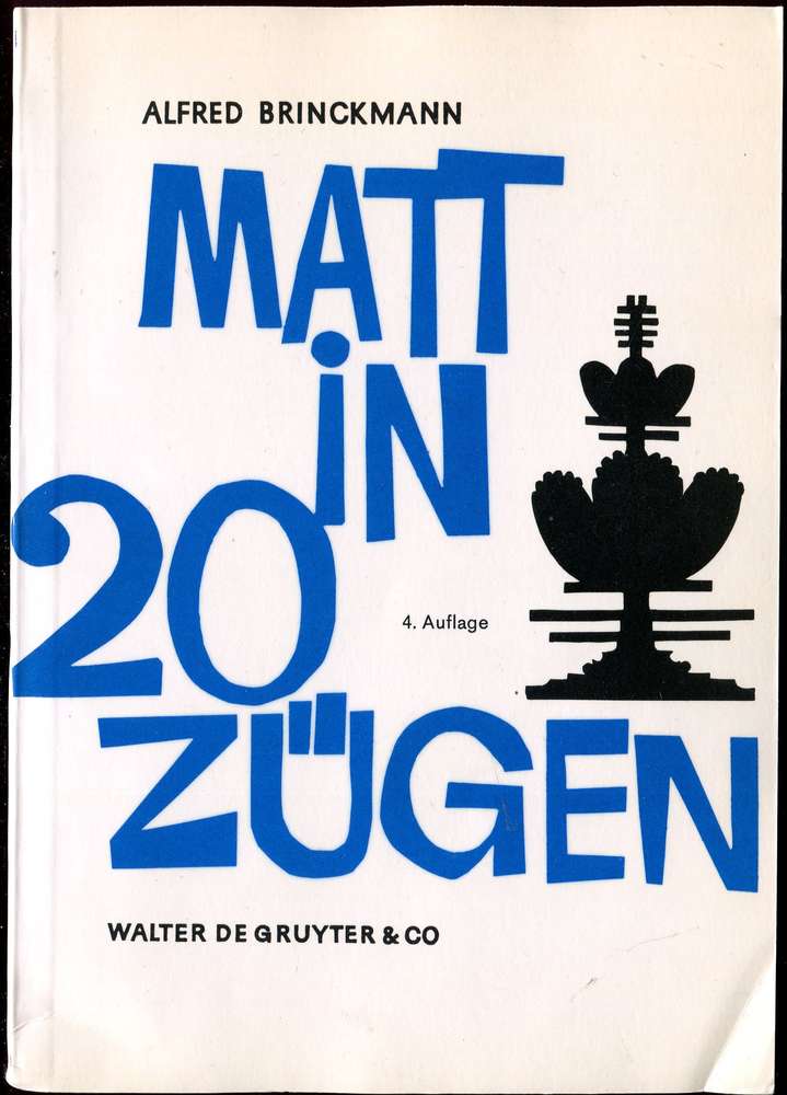 Brinckmann : Matt in 20 Zügen (Antiquariat)