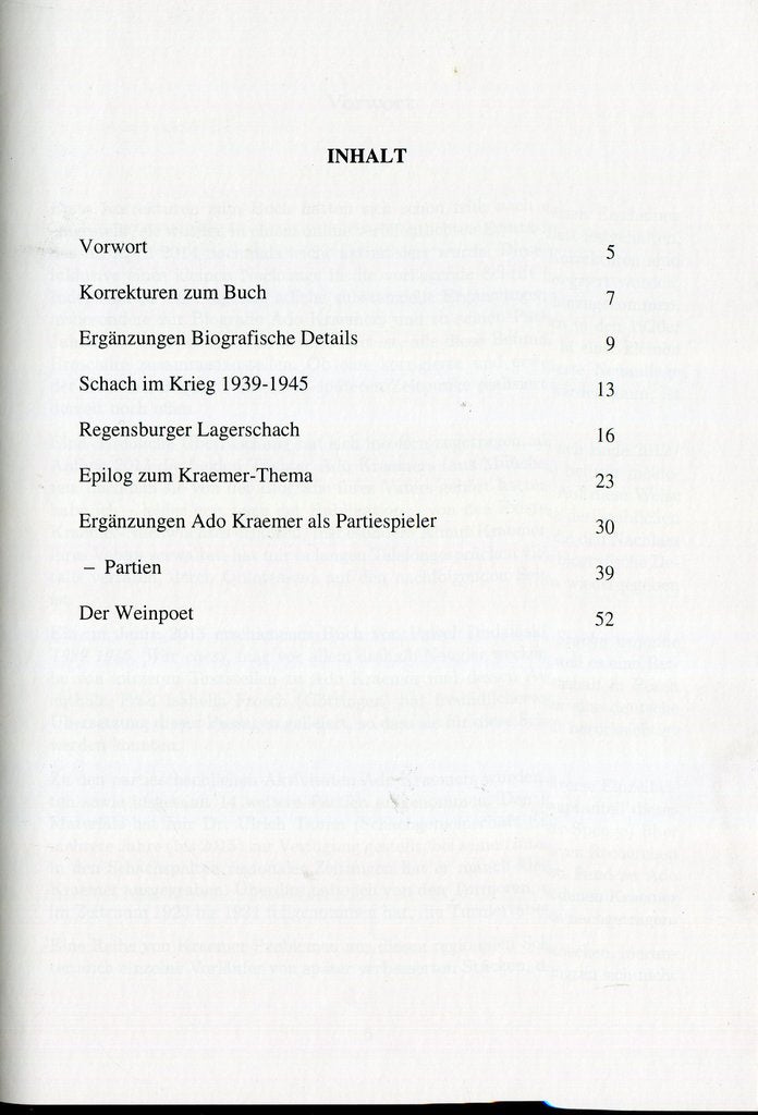 Corrigenda et Addenta zu Ado Kramer (Antiquariat)