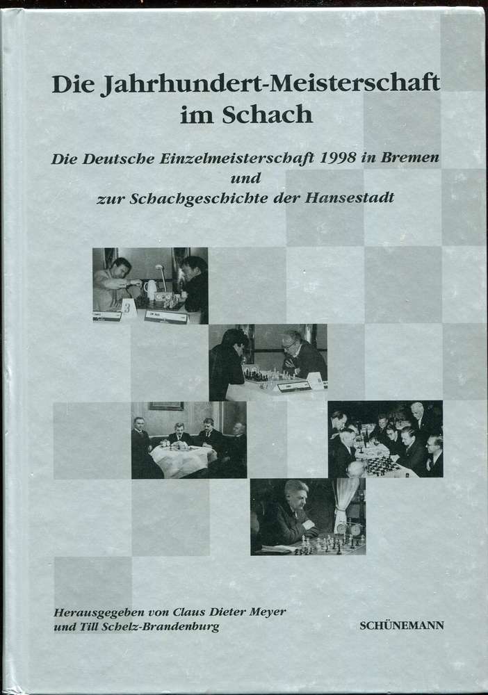 Meyer / Schelz Deutsche Einzelmeisterschaft 1998 in Bremen (Antiquariat)