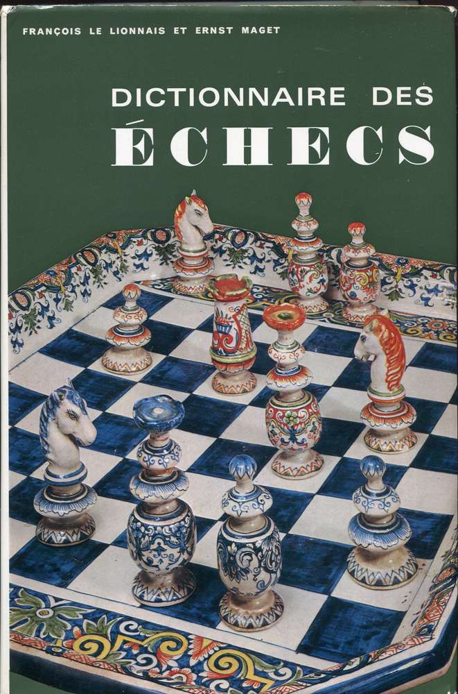 lionnais/maget : Dict. des echecs (Antiquariat)