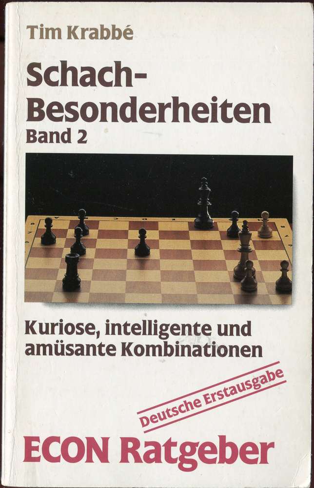 Krabbe: Schach Besonderheiten Band 2 (Antiquariat)