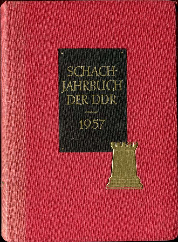 Schachjahrbuch der DDR 1957 (Antiquariat)