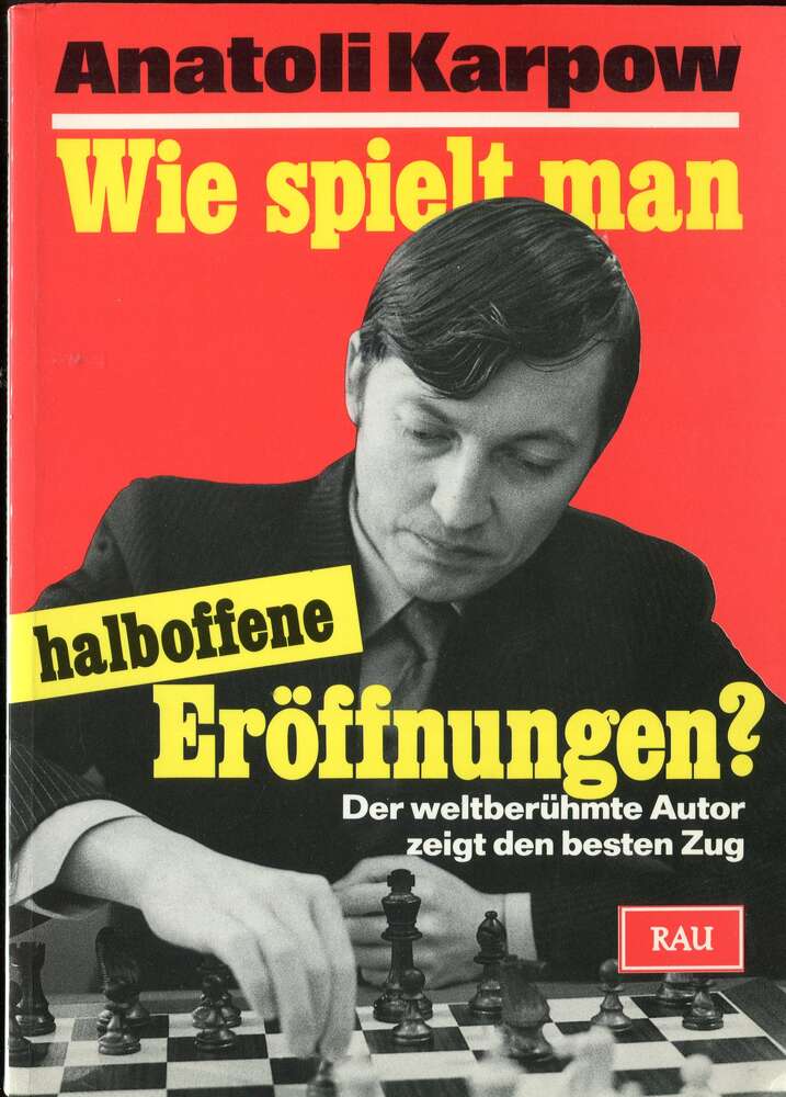 Kasparow Wie spielt man halboffene Eröffnungen (Antiquariat)