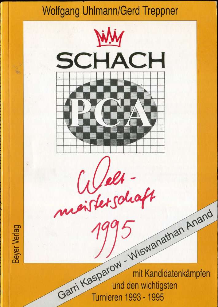 Uhlmann / Treppner Schach WM 1995 (Antiquariat)