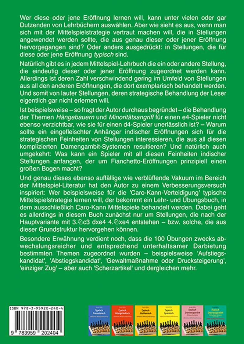 Müller: Typisch Caro-Kann - Hauptvariante mit 3.Sc3