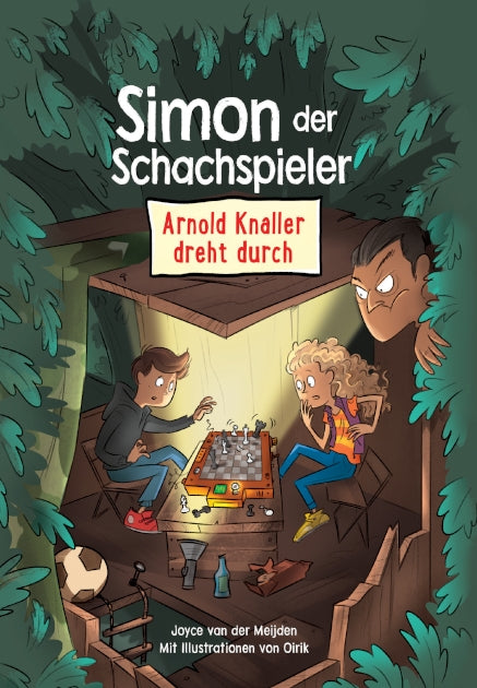 Buchcover Simon der Schachspieler: Arnold Knaller dreht durch von Joyce van der Meijden