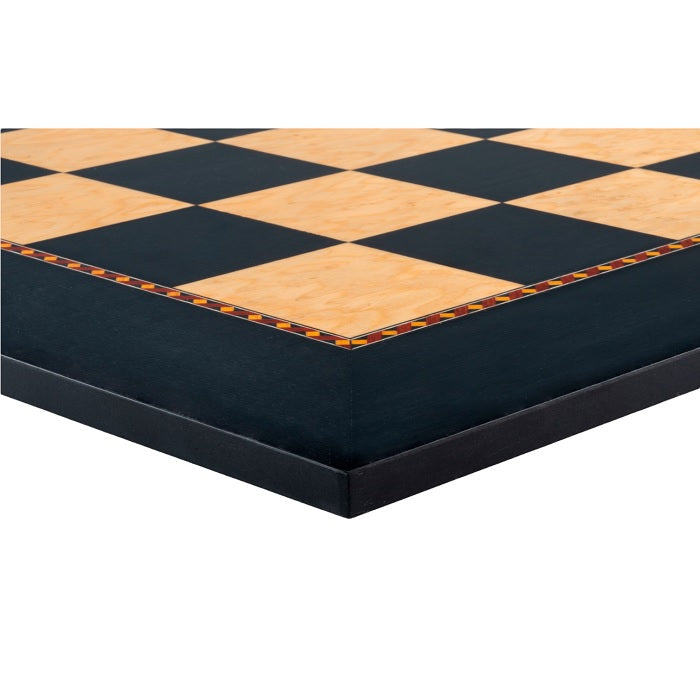 "Queen's Gambit" wooden chessboard, field size 45mm