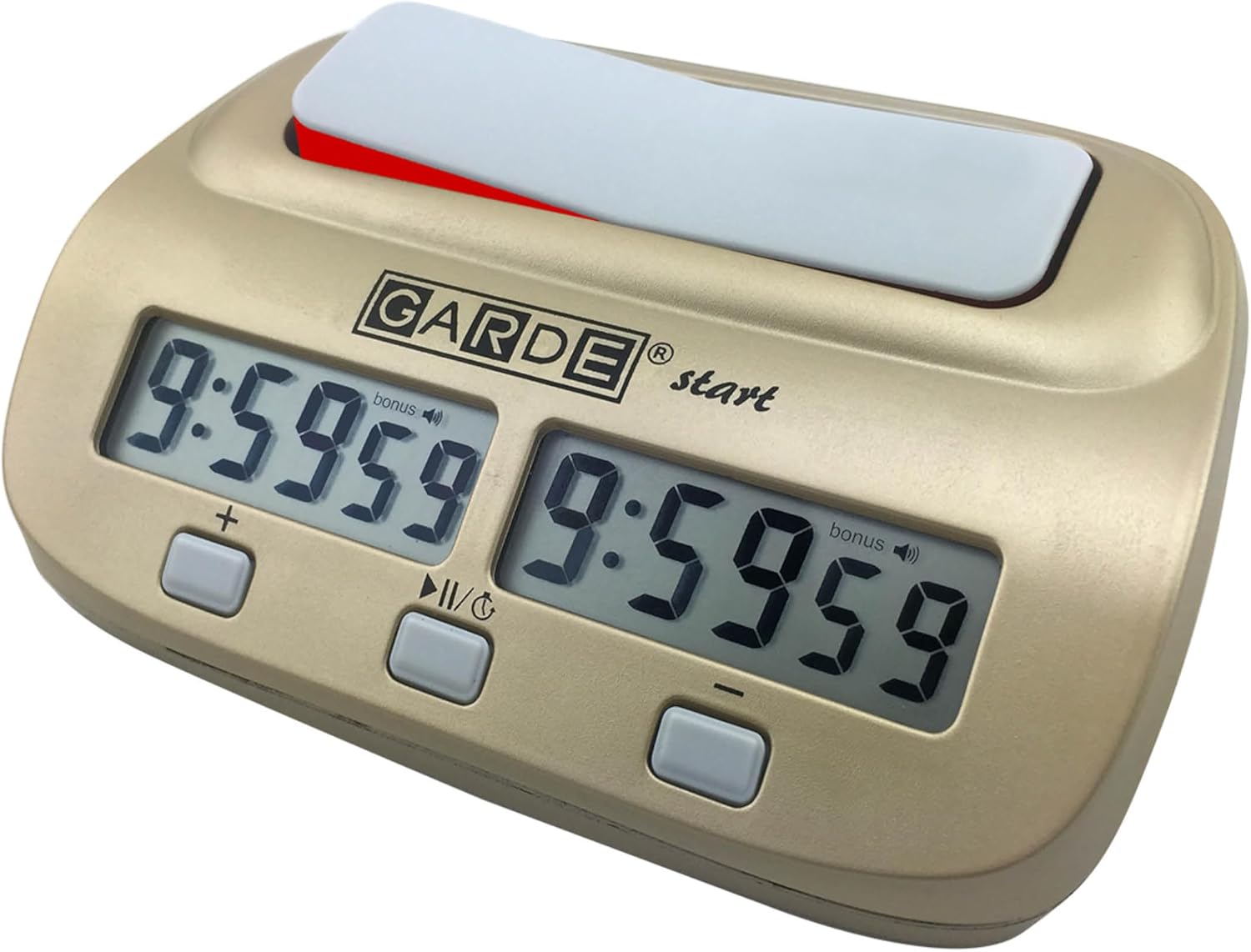Schachuhr GARDE start – digitale Schachuhr mit Inkrement
