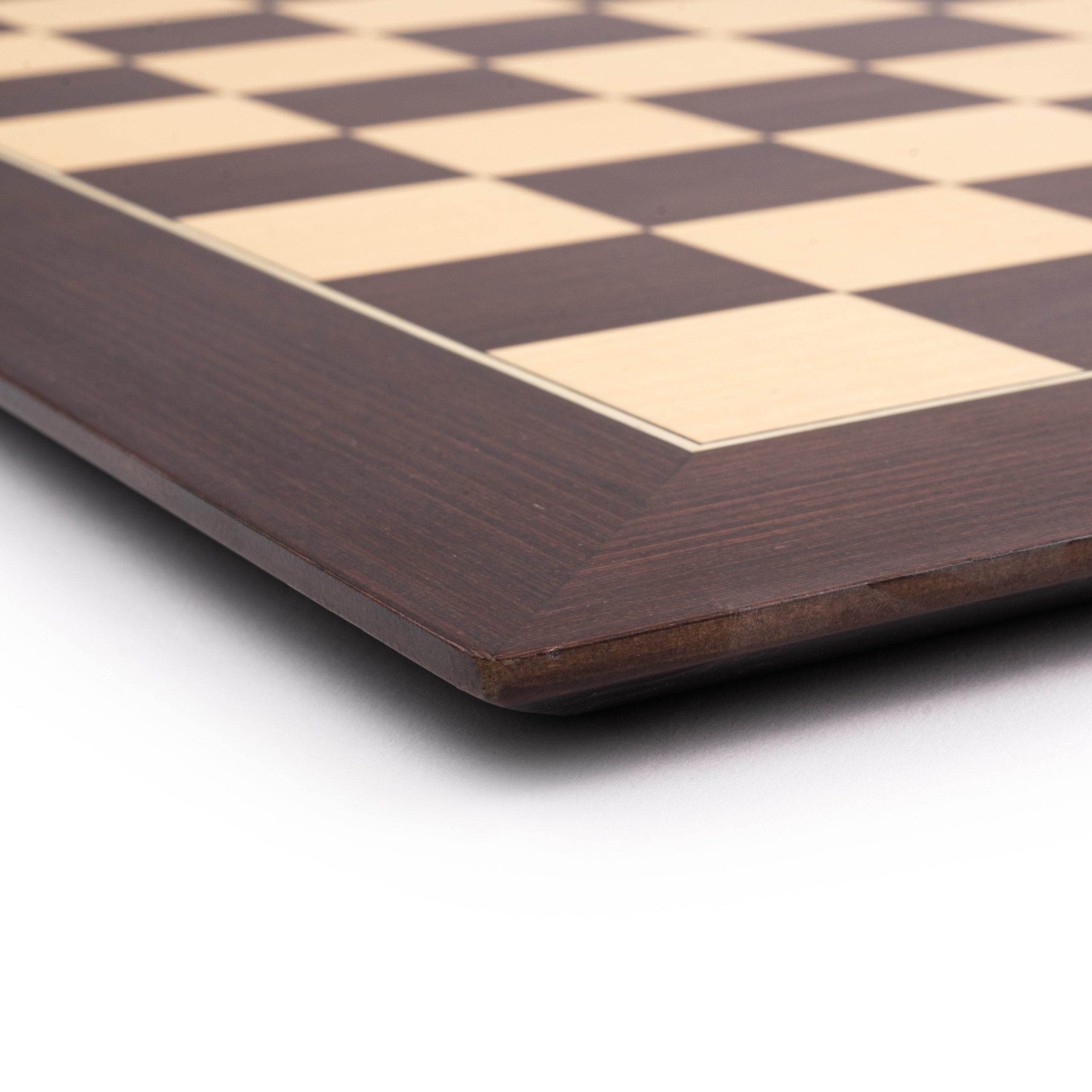 Schachset Wenge Barcelona Deluxe - Brett Nahansicht